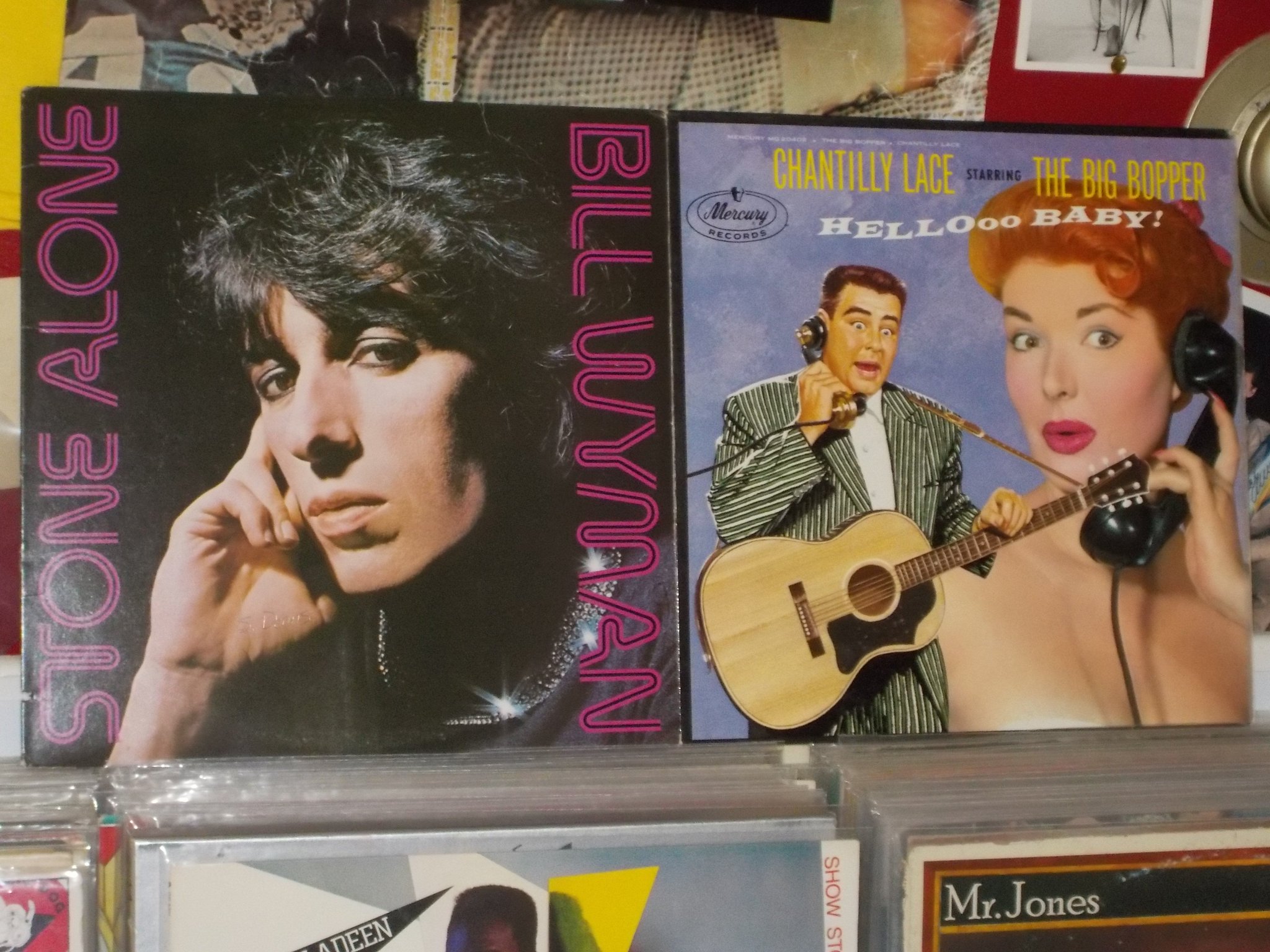 Happy Birthday to Bill Wyman of the Rolling Stones and the late Big Bopper 