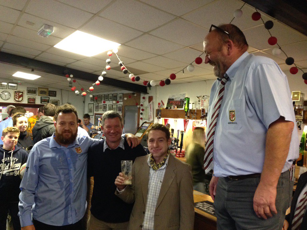 HerefordTable's tweet photo. Great game @Hereford_RFC thanks for looking after us so well @lukeya7 really great afternoon! https://t.co/z7qwfE1Wcn
