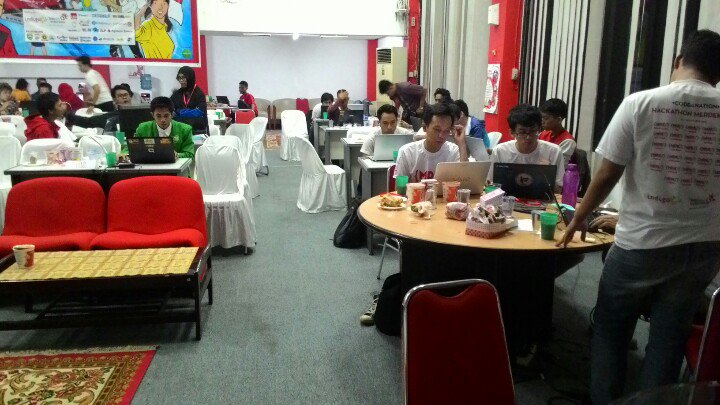 hackpalembang's tweet photo. FIGHHTTT.!
@HackathonMDK @Code4Nation
#Code4Nation #hackathonmdk https://t.co/dsqmcke7qr
