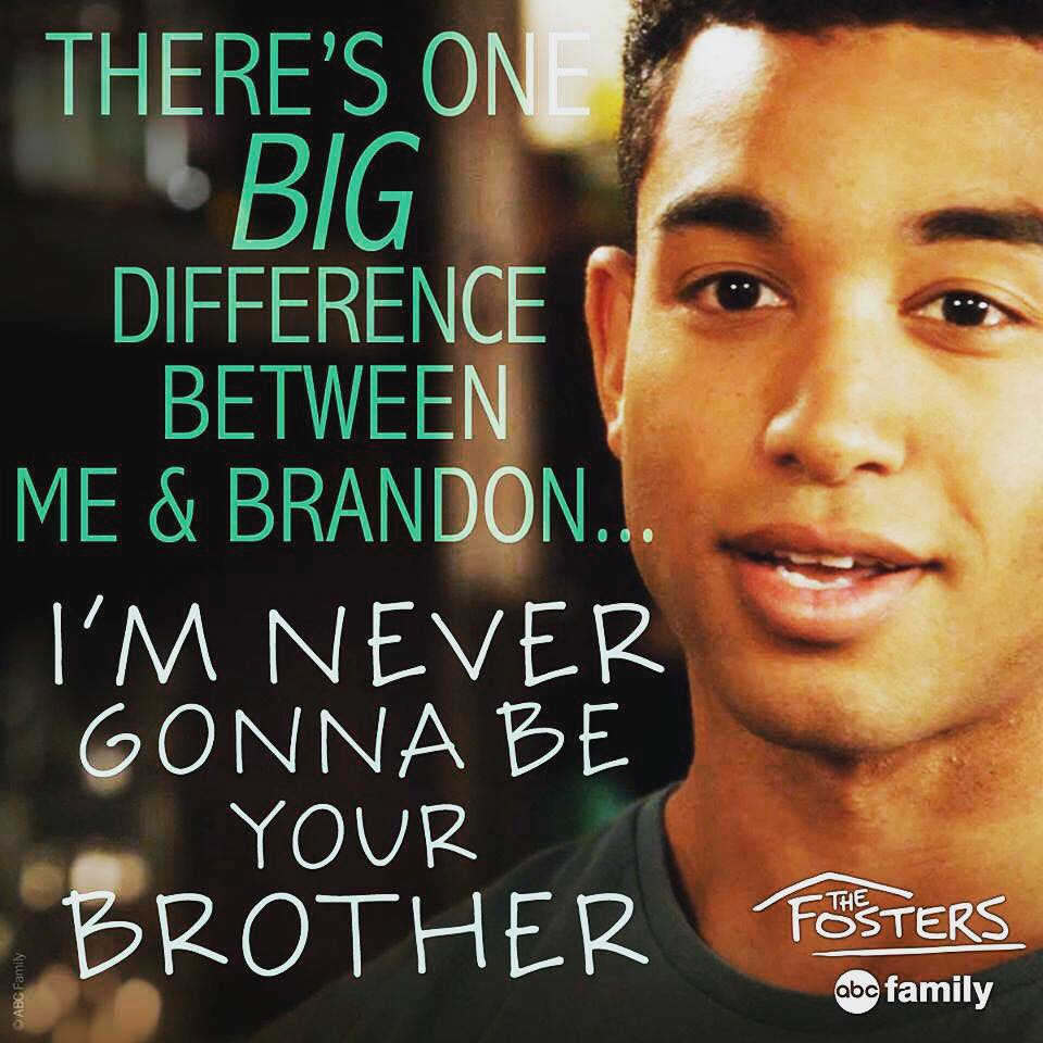 TheFostersTV's tweet photo. Which makes an even more valid point of why you and Callie should date, AJ! #TheFosters https://t.co/UUDv7HaRKj
