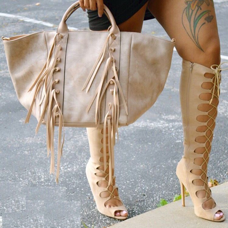 IDeserveNewShoe's tweet photo. Miriam - Nude Galdiator Knee High Boot https://t.co/PPYhC2tjL9 #shoes #heels #fashion #iDeserveNewShoes https://t.co/BJWzLDUiMj