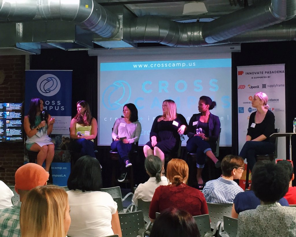 carose9's tweet photo. Women Who Own LA Tech Media Panel!! #connectpasadena https://t.co/tfEvEKFF2W
