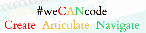 LipscombTech's tweet photo. #weCANcode: Create, Articulate, Navigate https://t.co/Kha9LjZGDz #gafesummit #edtech https://t.co/kLEF82oQQq