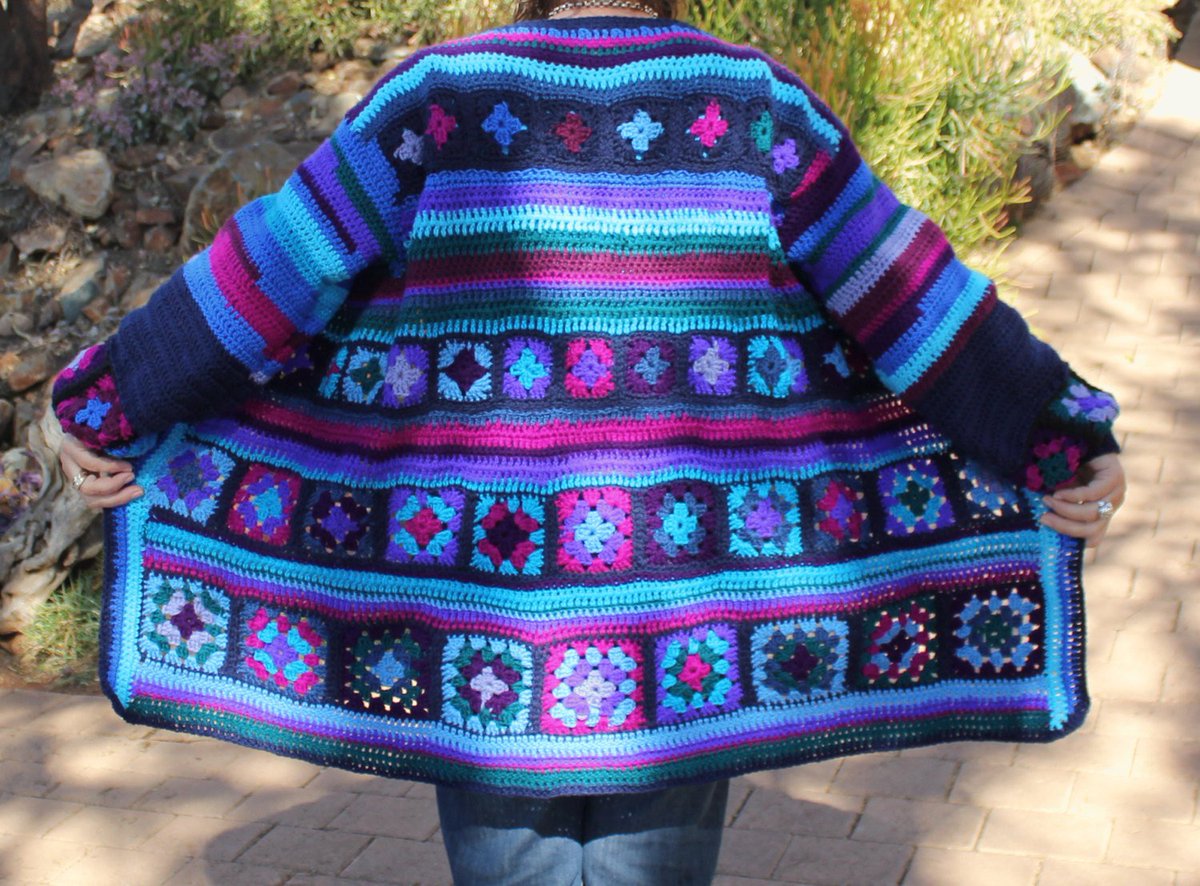 kennainafrica's tweet photo. Granny square crochet jacket , Crochet jacket , Boho jacket , Crochet… https://t.co/L7DLzal8eD #Etsymntt #OoakJacket https://t.co/jSVkiB7qpU
