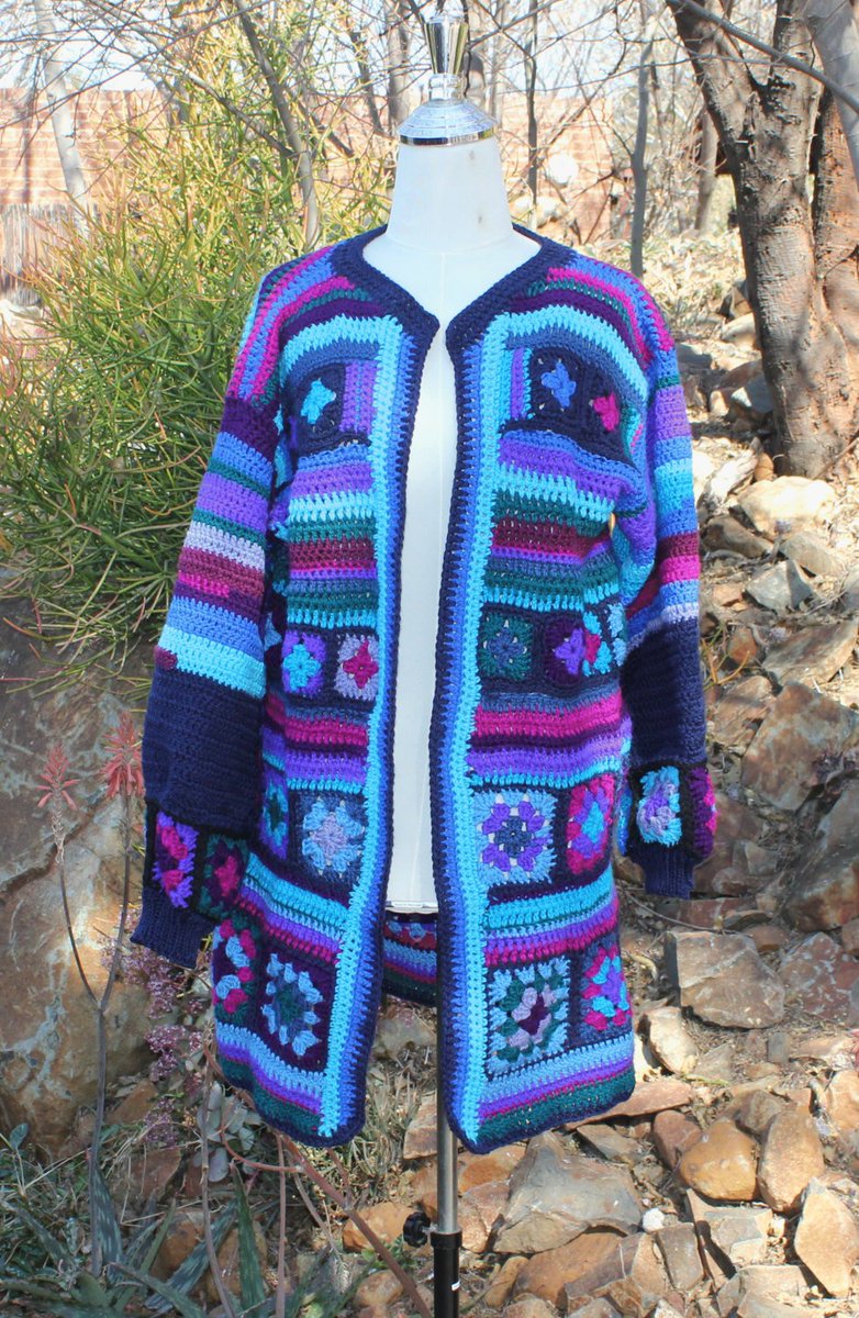 kennainafrica's tweet photo. Granny square crochet jacket , Crochet jacket , Boho jacket , Crochet… https://t.co/L7DLzal8eD #Etsymntt #OoakJacket https://t.co/jSVkiB7qpU