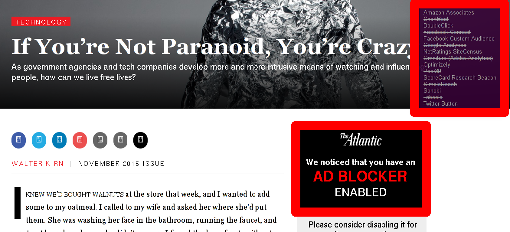 IPredatorVPN's tweet photo. Thank you .@TheAtlantic, now all your 15 advertisers know that we are paranoid. :) https://t.co/HRT0w6o6fN https://t.co/ILzrX2L3Tw