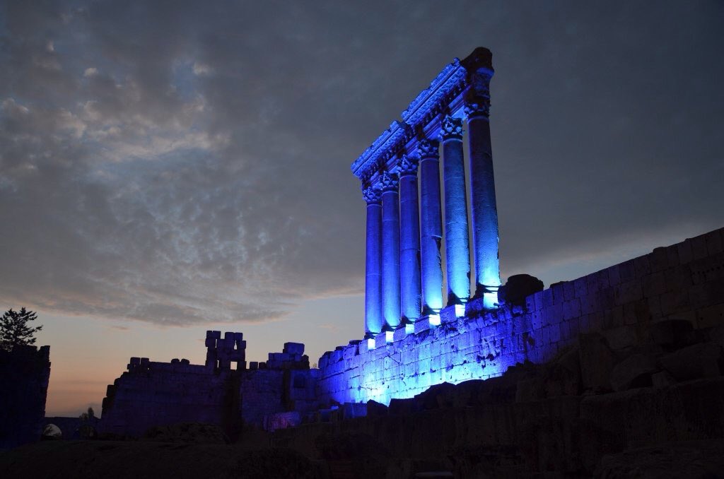 raghebalama's tweet photo. بعلبك #UN70 #UNBlue https://t.co/OC8UD3mhRH