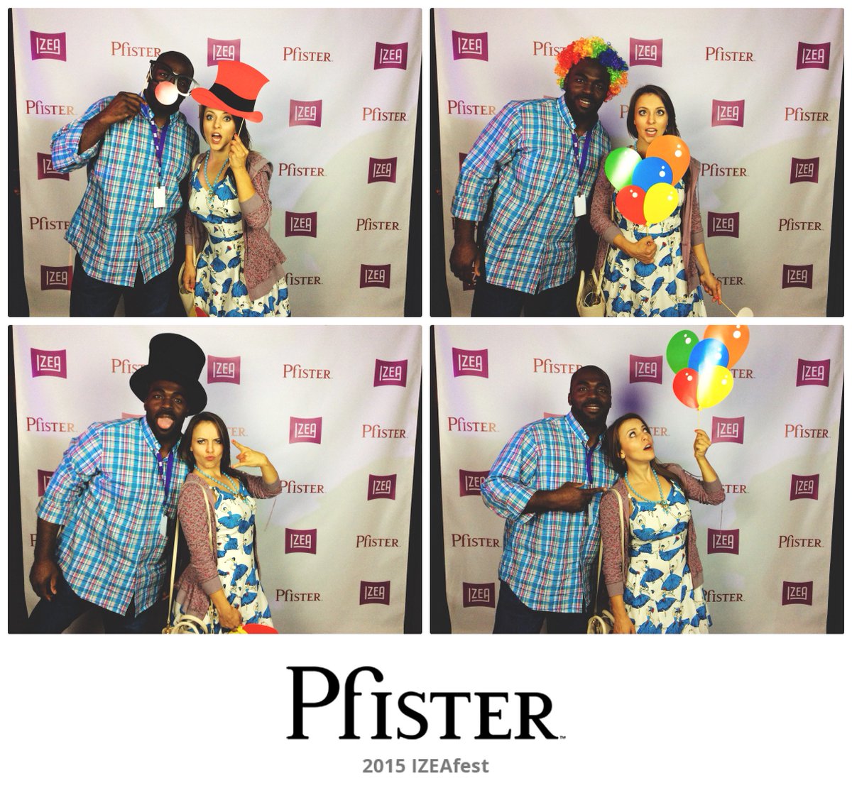 IamGroverFields's tweet photo. With the lovely @olgakay. Awesome socks @mooshwalks. #izeafest #filterrevolution https://t.co/F7ZaKhOITU