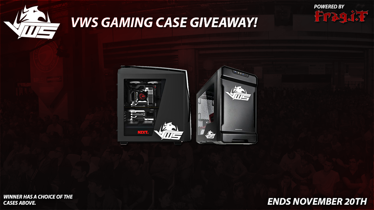 We are doing a PC Case Giveaway with our friends @FragITOfficial! Enter here bit.ly/1PNsasH