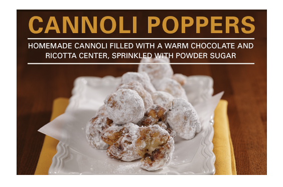 StradaUSA's tweet photo. Weekends exist for Cannoli Poppers. https://t.co/1YqD2IpNUl