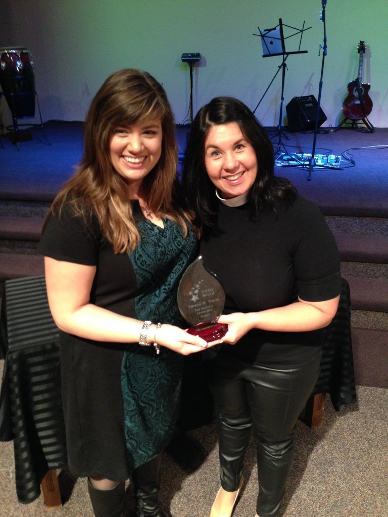 serenatravis's tweet photo. I received the #EstherAward at #Increase2015 from #PurposeInternational bestowed by my good friend @angellcrites https://t.co/JFuptXxkRF