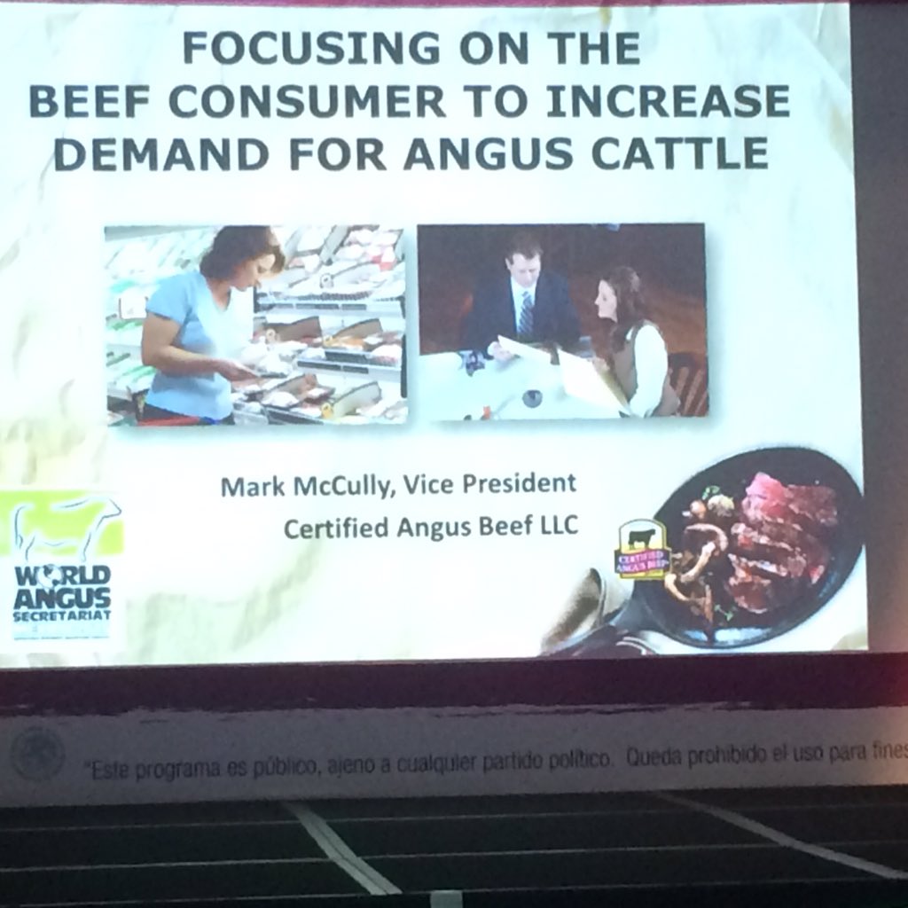 tammiribey's tweet photo. Increasing demand for Angus by Mark McCully AAA #was2015  @cdnangus https://t.co/yrKSKAJh8u