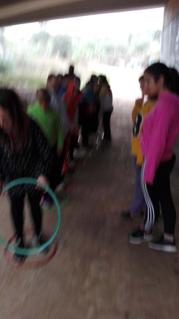 Juegos durante las ruta de esta mañana con <a href="/DownCaceres/">@DownCaceres</a>