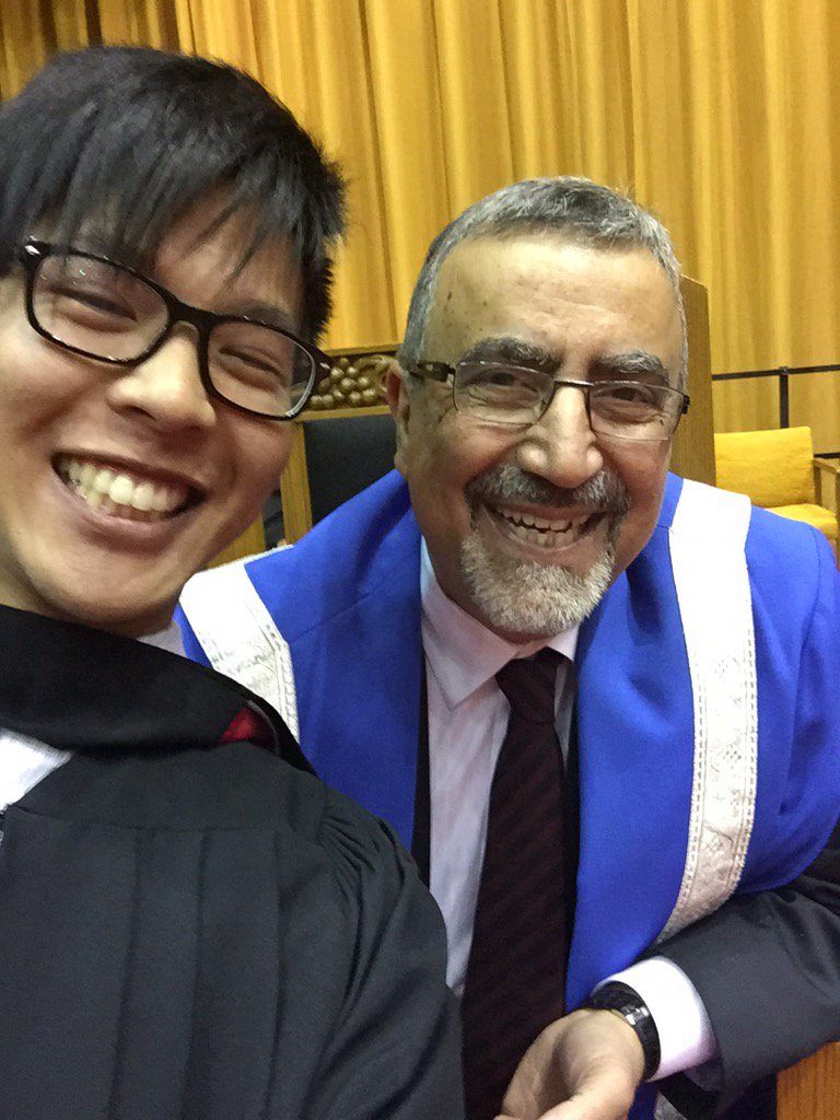 GuuToby's tweet photo. #selfiesaturday on stage with the president of @UWaterloo #UWaterlooGrad hahaha https://t.co/h9nv0bFUIi