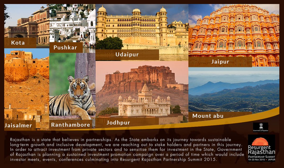 GadgetTechorg's tweet photo. #ResurgentRajasthan #RajasthanHaiTaiyyar Land of heritage sites, serene lakes &amp; various other Tourist attractions. https://t.co/zNc32GorsF