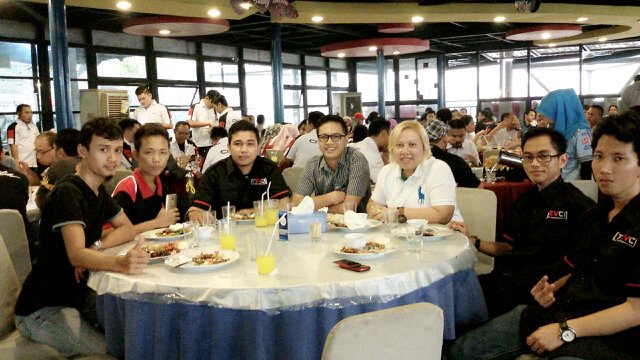 Tevci palembang dalam deklarasi @crvclubindo di riverside palembang