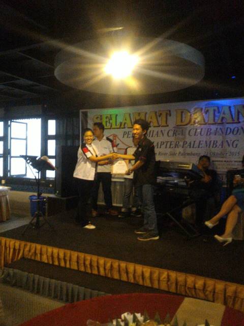 Tevci palembang dalam deklarasi <a href="/crvclubindo/">CR-V Club Indonesia</a> di riverside palembang