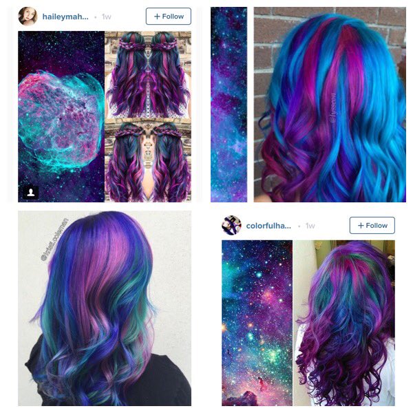MegReno_ALX's tweet photo. I have a ridiculous desire to have Galaxy hair... #ButICanNot #UnprofessionalForTeaching #MyInnerSelfHasGalaxyHair https://t.co/WUjaZy0D2C
