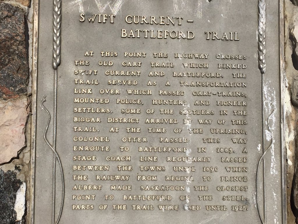 rha4591's tweet photo. West of Biggar. Little Sk history for u.  Closin in on NBF. Hounds vs Stars on gametimeradio.ca. 730 tonight https://t.co/AtBmWJ9QlH