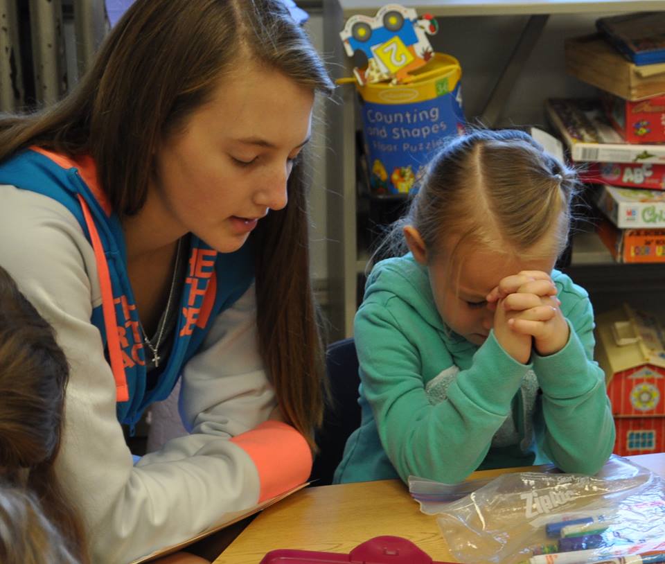 BRCSchool's tweet photo. BRCS Prayer Buddies, praying for the children who will receive their @OCC_shoeboxes filled with gifts &amp; love! https://t.co/GK6tIuBs50