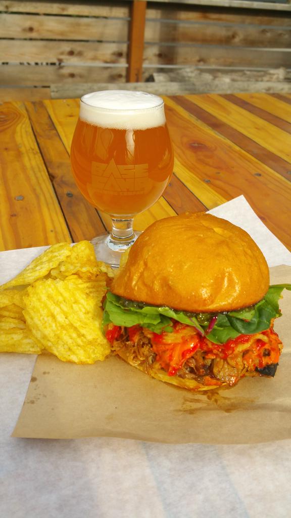thehotboxca's tweet photo. Cloudy Saturday! Why not go to @BaseCampBrewing to see us. Try our famous Volcano sandwich with Base Camp beer. https://t.co/2Qp4BMsnqa