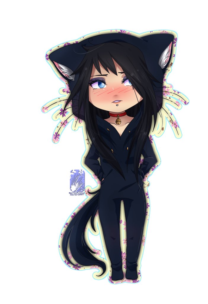 "W-what was the reason i'm wearing this again?" #OpenRP