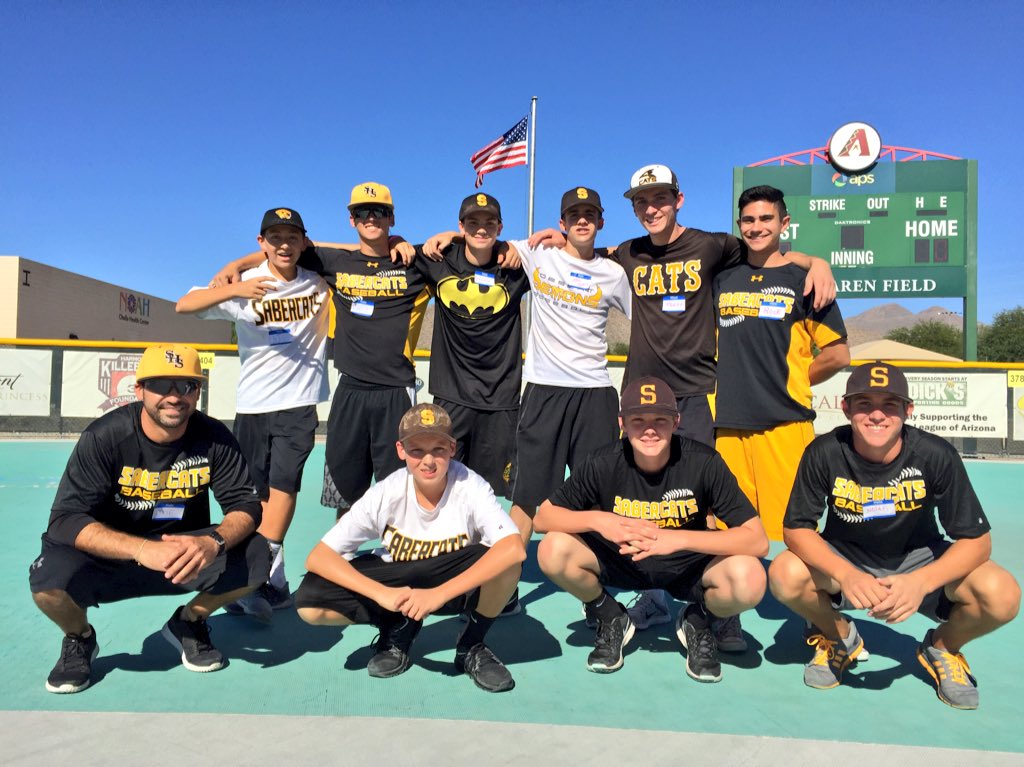 SaguaroBaseball's tweet photo. Such an awesome day of appreciation, gratitude, & effort put forth by #MenofCharacter #MLAZ https://t.co/9oYOxpz0iu
