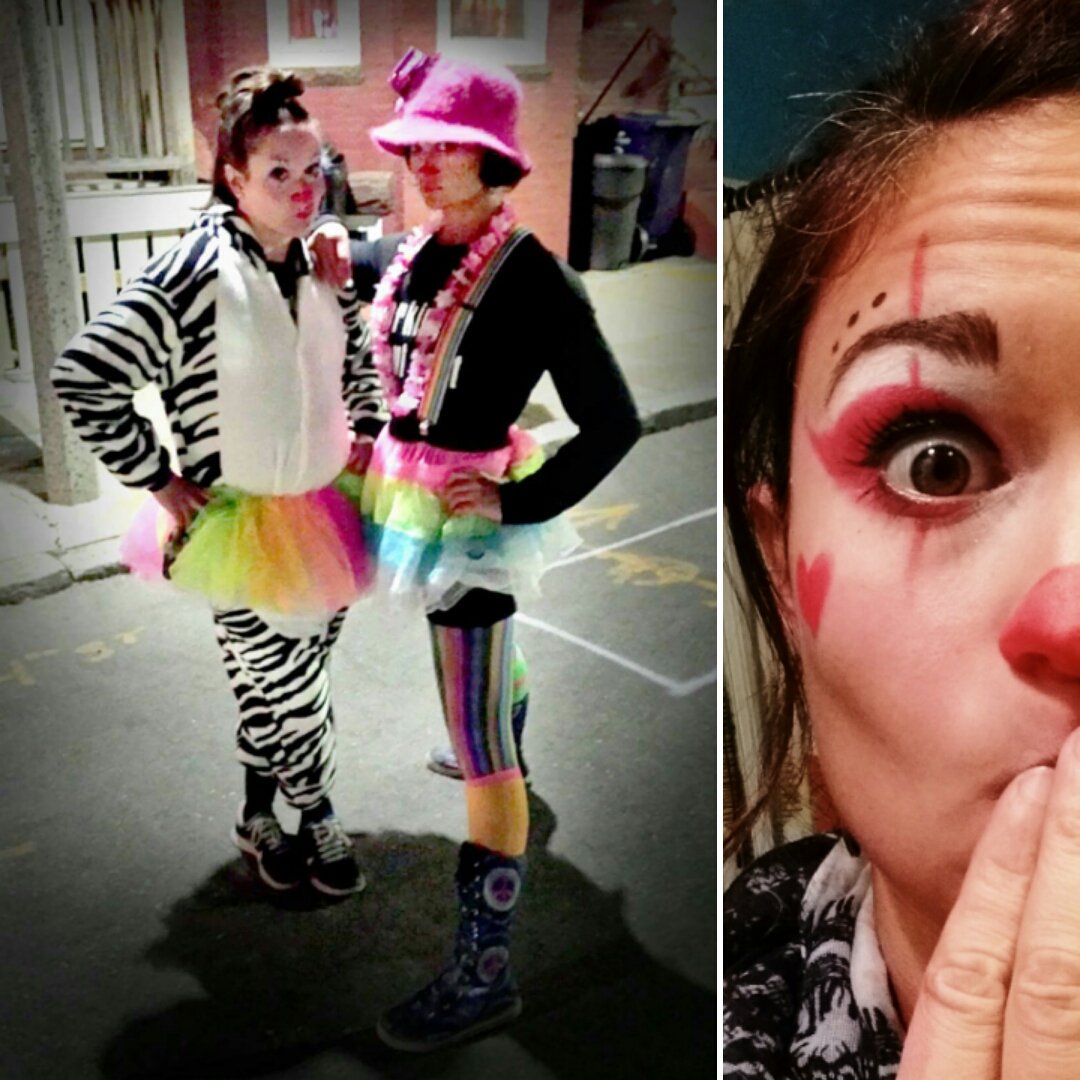 DoubleHelixArts's tweet photo. Just another #fridaynight in #dorchester #clowning around with #circusup at #lightingtheline. https://t.co/1T6TKS1R7b