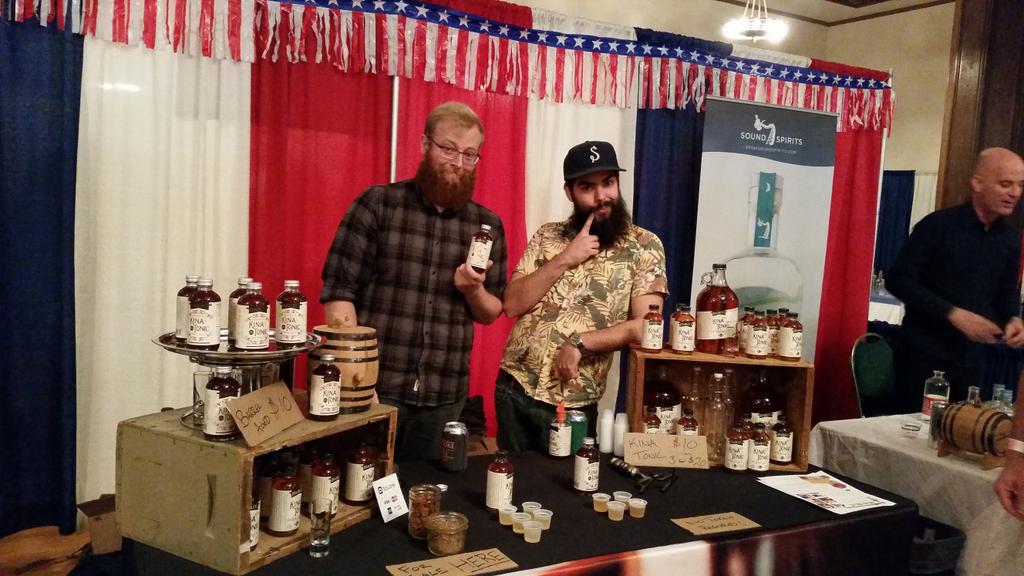 GypsySilo's tweet photo. @KinaTonic At the spirits fest! Great Stuff!!! Check these guys out. Great stuff. https://t.co/w4ByRPqFHE