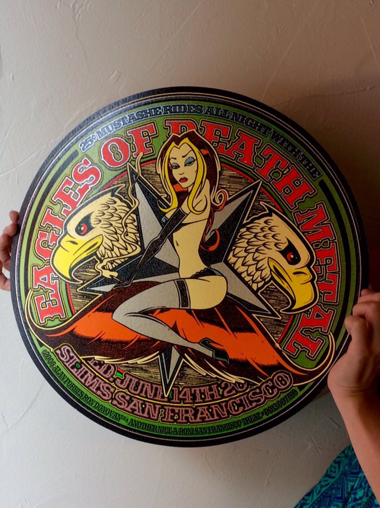 Two of my favorites from #TRPS today... Thanks to  <a href="/SpustaStudio/">Marq Spusta</a> for "schnoopels" and <a href="/RonDonArt/">Ron Donovan</a> for the #EODM print