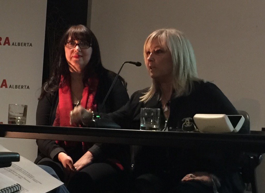Leanne_Adachi's tweet photo. Rhonda Fisekci @jackieLind1 @actorsaccess Don't shake our hands! #FocusCalgary https://t.co/I5bNbqGlfO