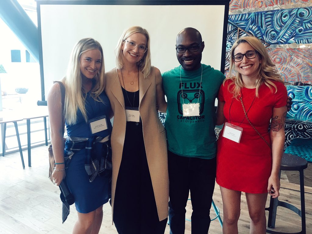 cjjohnsonjr's tweet photo. Awesome times talking on the panel for the digital influencer event!Thanks for coming out #entrepreneurs! #FABDILab https://t.co/DuLd8f2ECr