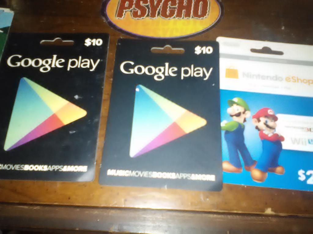 Logan_PerronYt's tweet photo. RT - For 2 10 Google Play Store Gift Cards

FAV - For 3DS or WII U works with both, Gift Card
 
Ends at 30 RT 30 FAV https://t.co/y6napUgha4