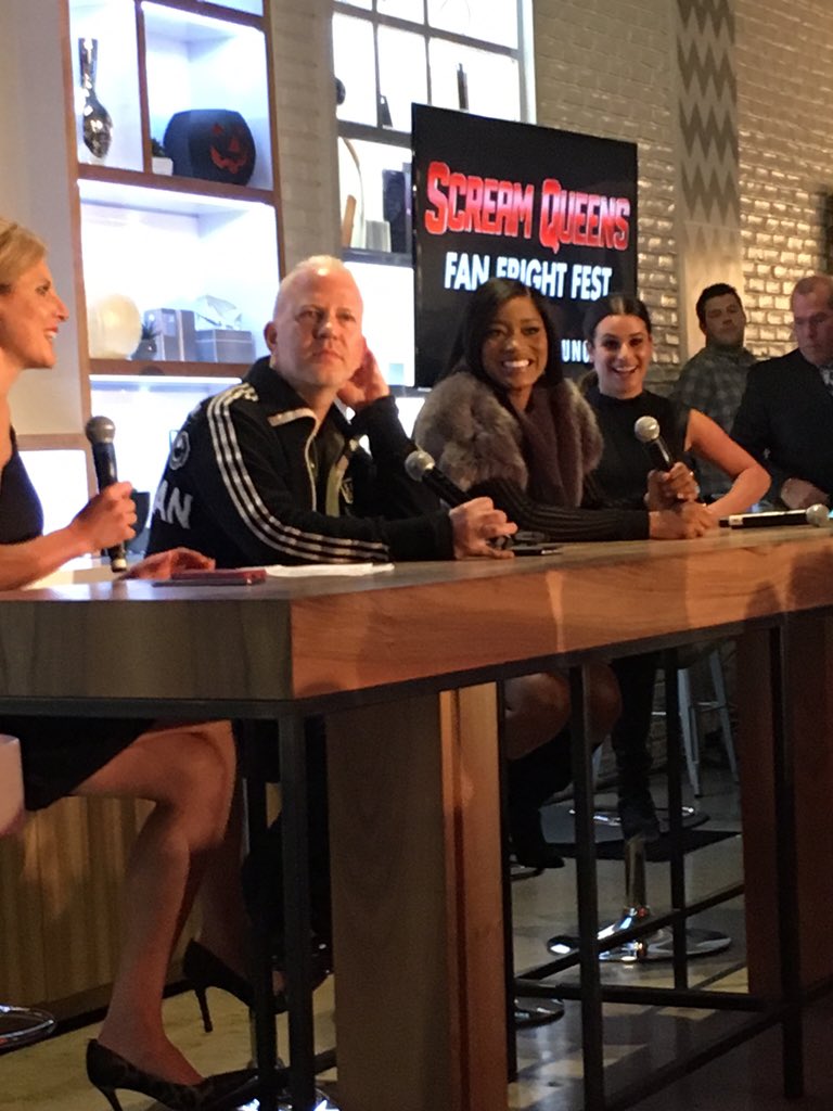 michellebeth05's tweet photo. Thank you @ScreamQueens for such a great day! #BingeScreamQueens https://t.co/doKwGDQrb8