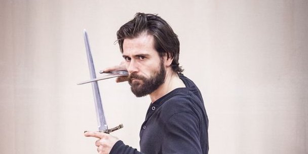 HollowCrownFans's tweet photo. "All the water in Wye cannot wash your majesty's 
Welsh plood out of your pody," @mattryanreal #ShakespeareSunday https://t.co/ZNPpa7S3yD