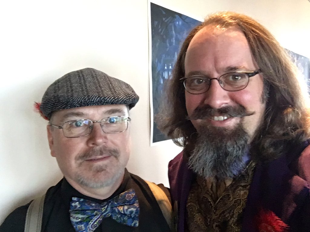 PCAberfoyle's tweet photo. @MArgiletum and I decided to get in on the @avistrumacademy tweet fest! #nerdmagic #avistrum #parador https://t.co/3eRxwHSWRC