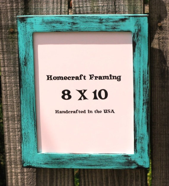 homecraftframi1's tweet photo. ◕→ #8X10PictureFrame #WeddingPhotoFrame #DistressedFrame Turquoise Black Cottage Chic Decor https://t.co/zS0u3rwAlO