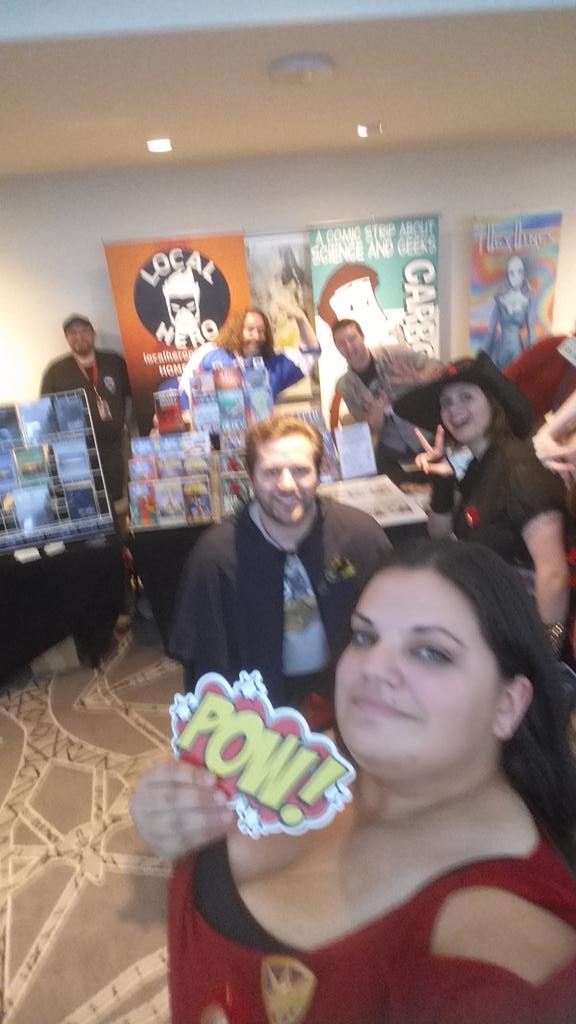Paradorkable's tweet photo. #parabostro #avistrum #nerdmagic @avistrumacademy @MileHiCon #tori #chrisS #authors #leanne https://t.co/nbaUSFkGpg