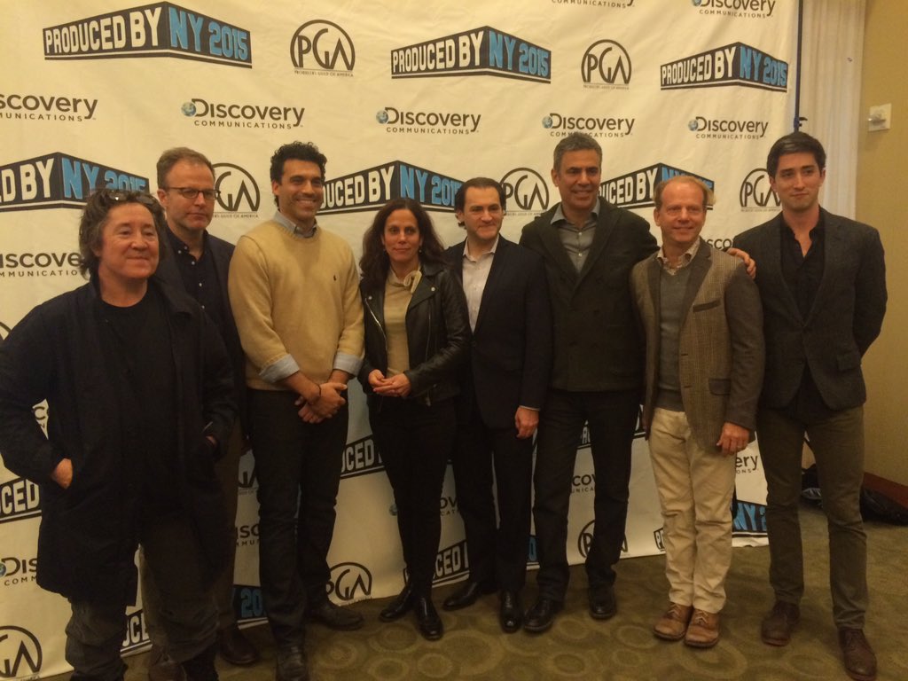 MichaelBederman's tweet photo. Honored to participate creative collaboration panel w/ tom mccarthy  &amp; all filmmakers @Produced_By @SpotlightMovie https://t.co/aQqqvxlfM7