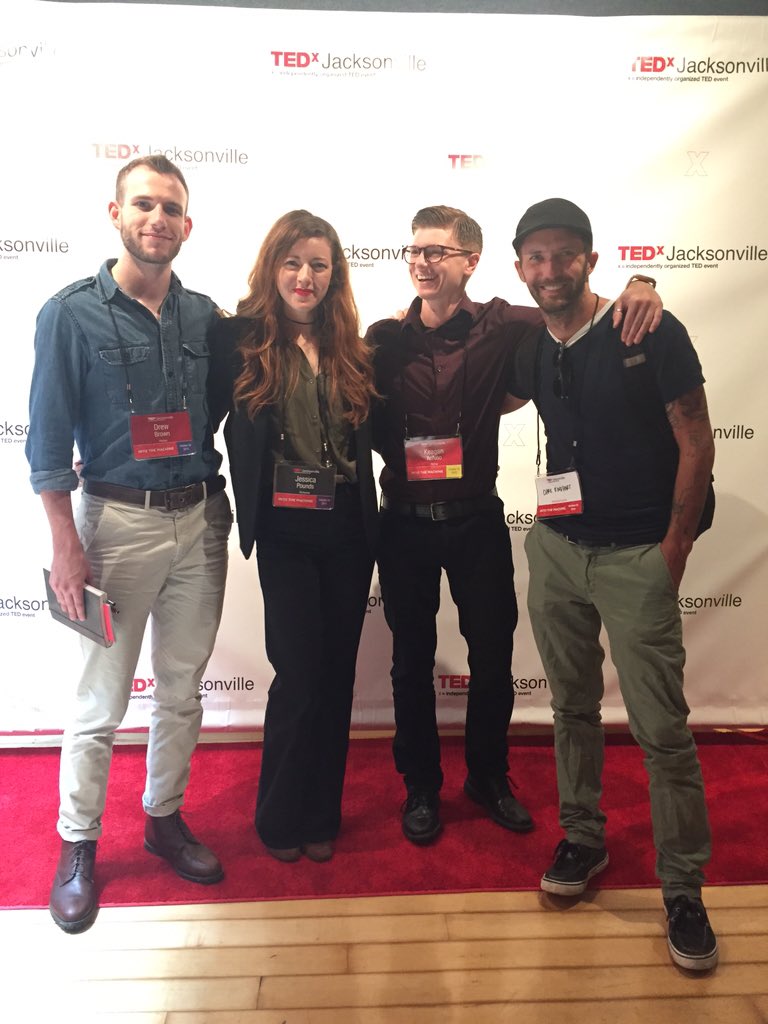 BLKTIPmarketing's tweet photo. @BLKTIPmarketing enjoying all the wonderful speakers at #TEDxJAX https://t.co/BNTOxEHVaL