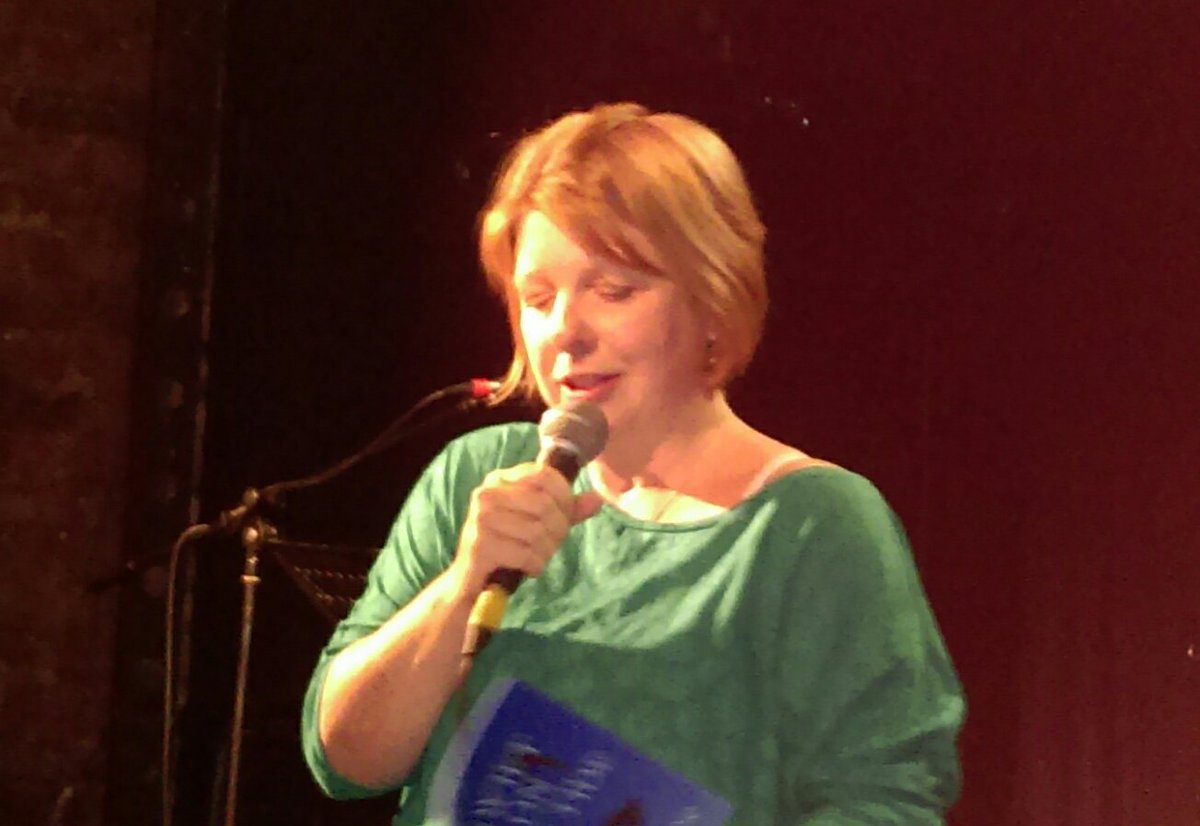 we4poets's tweet photo. Sharing work from her Swift on the Tide collection @DamselLadyK at  @3MT_Manchester https://t.co/ygu0R68tuW
