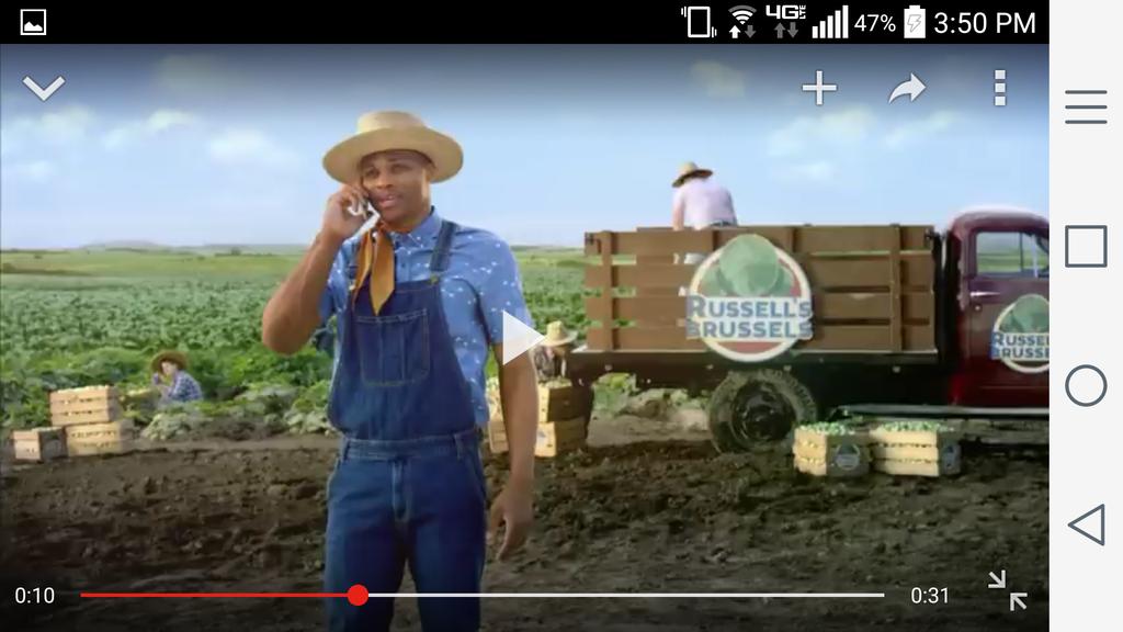 MilesCline's tweet photo. @lildickytweets Russell Westbrook on a farm! https://t.co/hLM7Hd4Enp