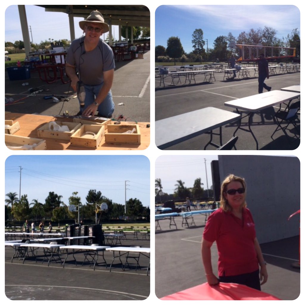 csuci's tweet photo. Preparations are well underway for our annual Science Carnival from 5-8pm! Share your photos using #ciscience https://t.co/H42aFLpbcS