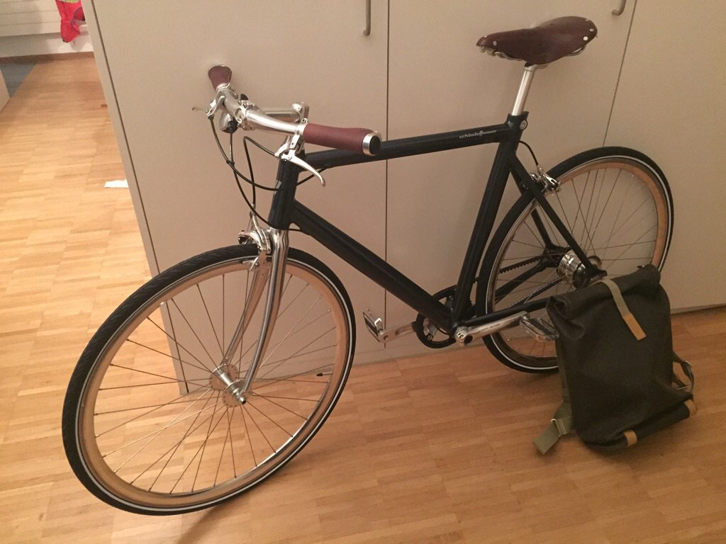 WilleminYves's tweet photo. I Love my new bike, good job @schindelhauerDE https://t.co/Kl6GZzJLwg