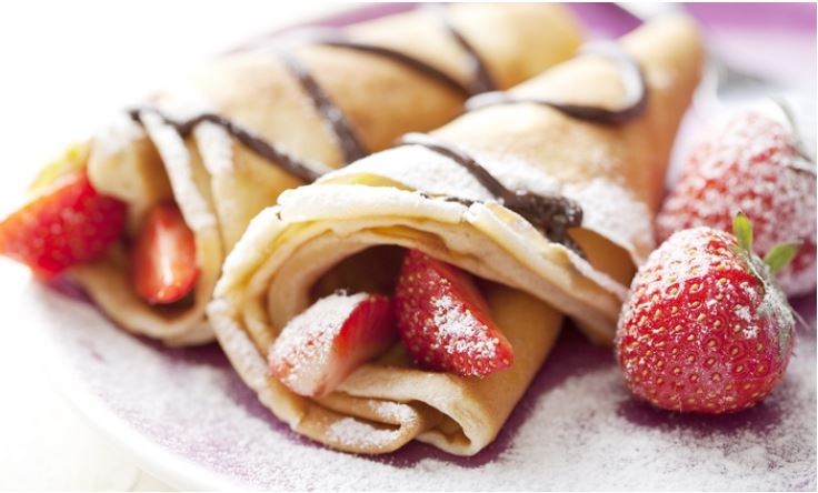 Crepes from Crepes on Main...wow...talk about delicious! #mainstreetunionville #restaurants #crepes #organicjuicebar