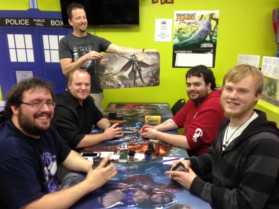 MSFunAndGames's tweet image. Top Four is playing now!  
#gameday #MTGBFZ  #GamesGamesGames #magicthegathering