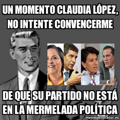 NoMasDeLoMismo5's tweet photo. Ojalá la gente vote a consciencia y NO VOTEN POR @RafaelPardo @ClaraLopezObre @CLOPEZanalista #nomasdelomismo https://t.co/yBje8D4IMG