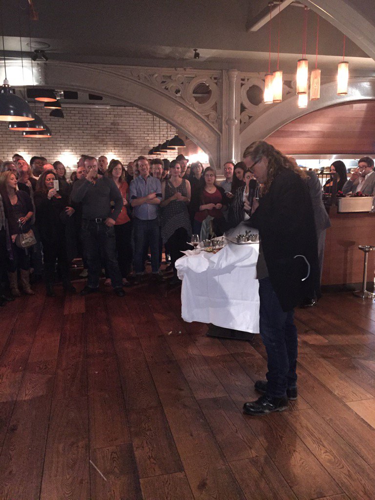 kateright's tweet photo. Kurt @sutterink address the crew. @TheBastardEx #TBX https://t.co/Q7dg8nOuSP