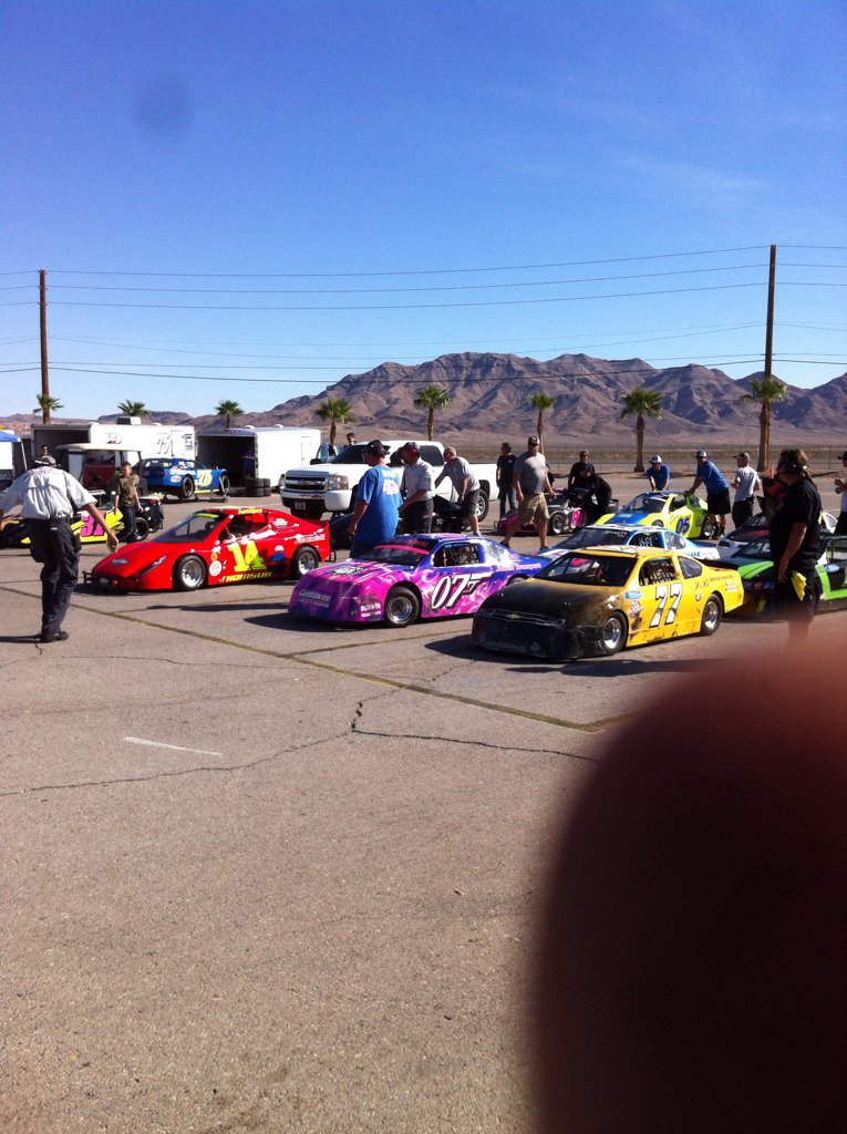 Ready to Qualify at Las Vegas Bullring