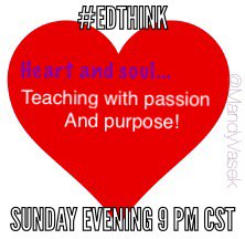 DrJohnsonEDU's tweet photo. Join us for a heart engaging chat tomorrow evening, Sunday, 9 pmCST. #leadupchat #sunchat #kinderchat #learnww https://t.co/3tsXuAPBvi